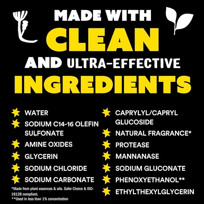 Molly's Suds Liquid Laundry Detergent | Clean Laundry Detergent Soap for Sensitive Skin | 2x Concentrated, High Efficiency (HE) | Citrus Grove - 100 Loads