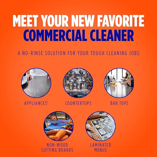 SC Johnson Professional Fantastik No Rinse Disinfectant & Food Surface Sanitizer 32oz