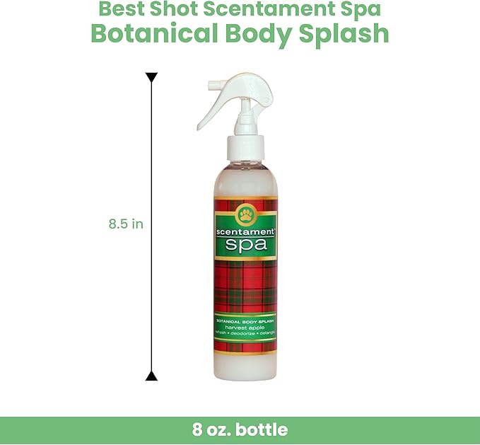Best Shot Scentament Spa Botanical Body Splash, Harvest Apple, 8 oz