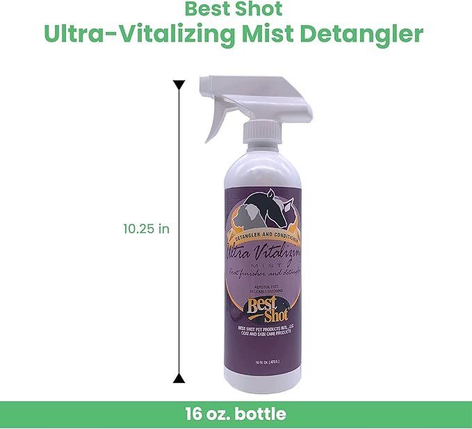 Best Shot Ultra Vitalizing Mist Detangler, 16 oz