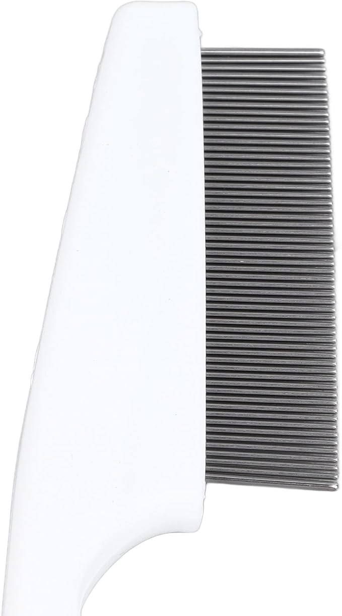 TickRemoval Tool Kit, Plastic TickRemovers, Remover Flea Comb Magnifying Glass for Dogs Cats, Pet Flea Remover Kit, Stainless Steel Flea Tweezers Comb Clips Set