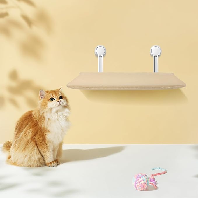 Cat Window Perch Cover Breathable Replacement Cover for All Seasons Detachable Easy to Design Soft Comfortable Cat Hammock Accessory