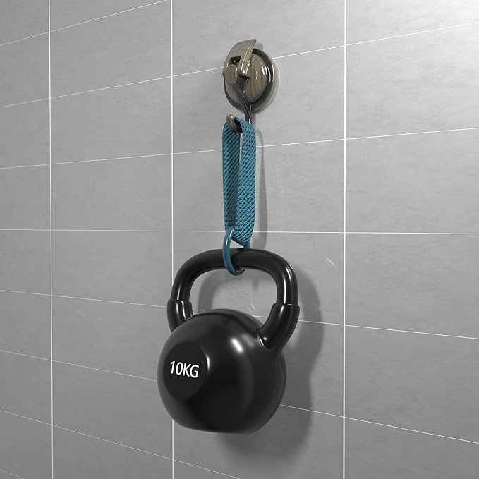 Heavy Duty Vacuum Suction Cup Hooks, Green Bronze Plated Polished Super Suction for Kitchen Bathroom, 2 Pack