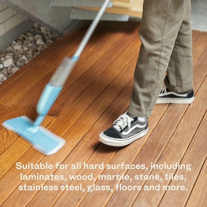 Tirtyl Multi-Surface Cleaner Refills - All Purpose Cleaning Tablet 12 Pack - 192 fl oz total (makes 12x 16 fl oz bottles of spray cleaner) - Home & Kitchen - Non-toxic & Effective - Lime & Clementine Fragrance