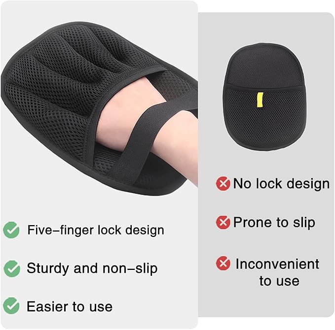 3Pcs Pet Hair Removal Glove,Pet Hair Cleaning Gloves,Dogs Hair Gloves for Bed or Couch