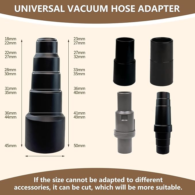 12 Piece For Shark vacuum accessories and attachments, dryer vent cleaner kit.