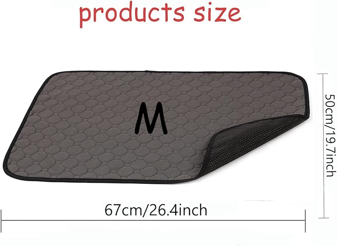 2 Pack Guinea Pig Cage Liners - Washable Guinea Pig Pee Pads, Waterproof Reusable & Anti Slip Guinea Pig Bedding Fast and Super Absorbent Pee Pad for Small Animals Rabbit Hamster Rat