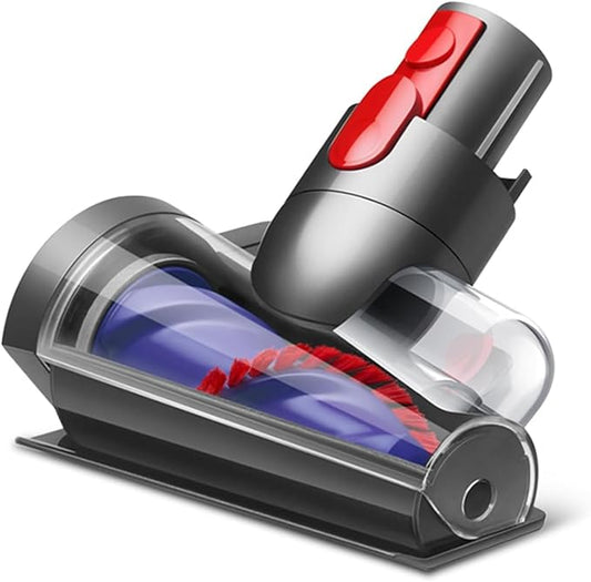 Anti-tangle Hair Screw Tool for Dyson V7 V8 V10 V11 V15 Gen 5 Vacuum Cleaner, Mini Motorized Head Brush Attachment for Long Hair and Pet Hair, Replace Part 971521-01