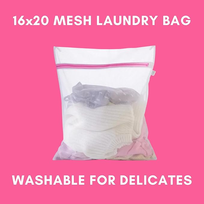 6-Pack XL Organic Wool Dryer Balls - 100% New Zealand Wool, Reuse for 1000 Loads, Fair Trade, Handmade in Nepal, Dryer Balls Laundry Reusable, Critters Dryer Ball Set, Mesh Laundry Bag