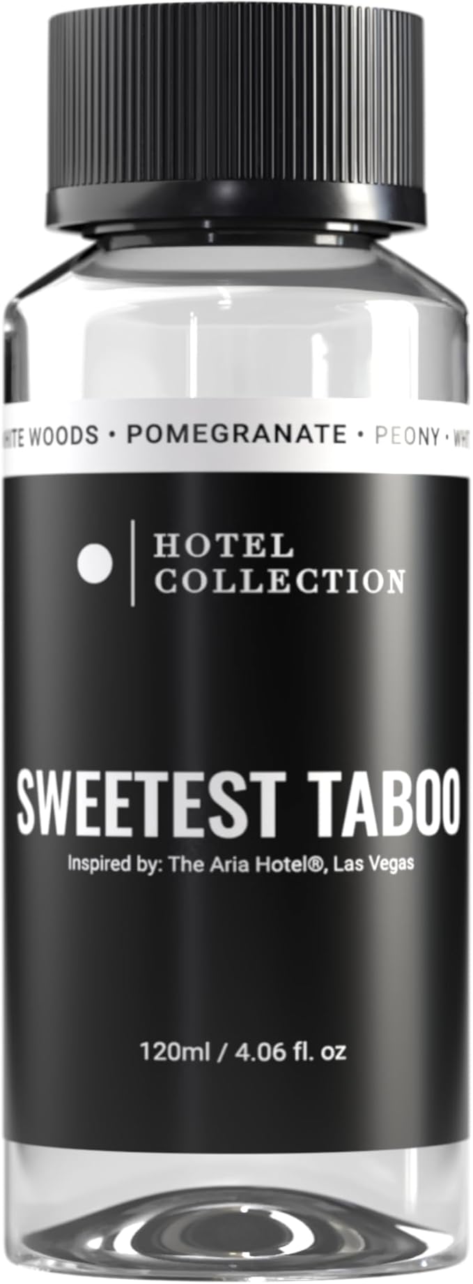 Hotel Collection Diffuser Oil - Sweetest Taboo - Aromatherapy Essential Fragrance Oil - White Woods, Pomegranate, and Peony - 120mL 4.1 Fl oz
