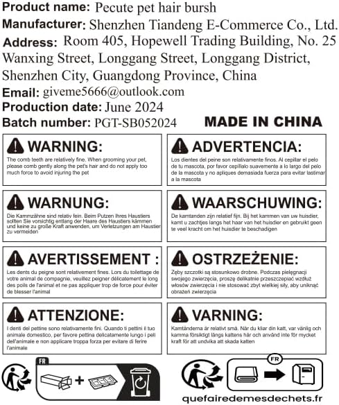 Pecute Self-Cleaning Slicker Brush for Dogs, Cats, Lightweight Dog Brush for Shedding Massaging Grooming, Cat Brush Gently Removes Loose Fur Undercoat for Small Dogs Cats Rabbits of All Hair Types