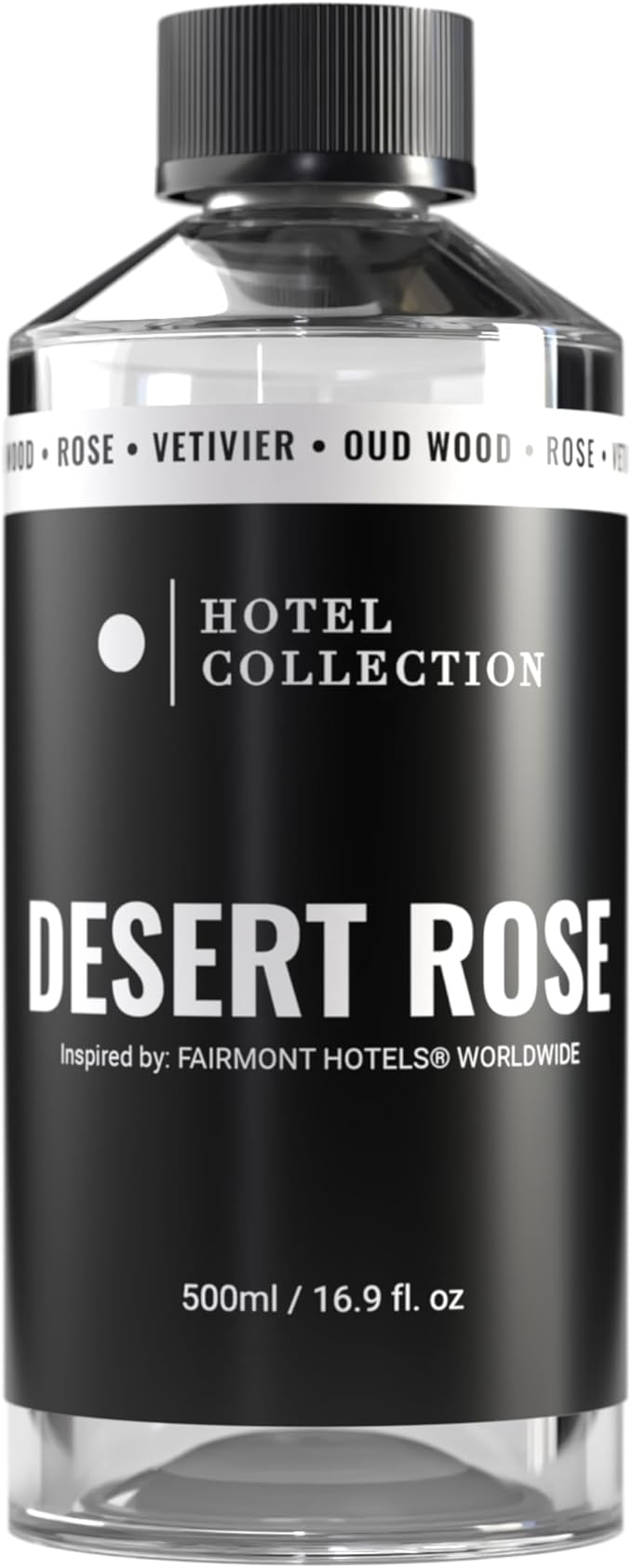 Hotel Collection Diffuser Oil - Desert Rose - Aromatherapy Essential Fragrance Oil - Floral Rose, Sweet Praline, Wood & Vetiver - 500mL 16.9 Fl oz