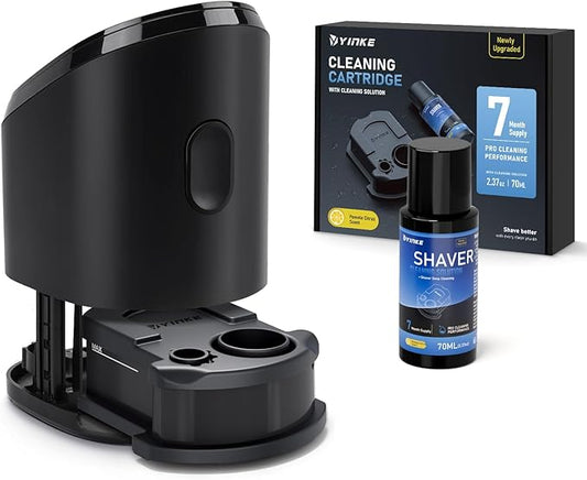 2025 New Reusable Cartridge Compatible with Braun Clean & Renew Refill Cartridge CCR, Shaver Cleaning & Care Refill Kit with Gentle Hygienic Protection, Eco-Friendly