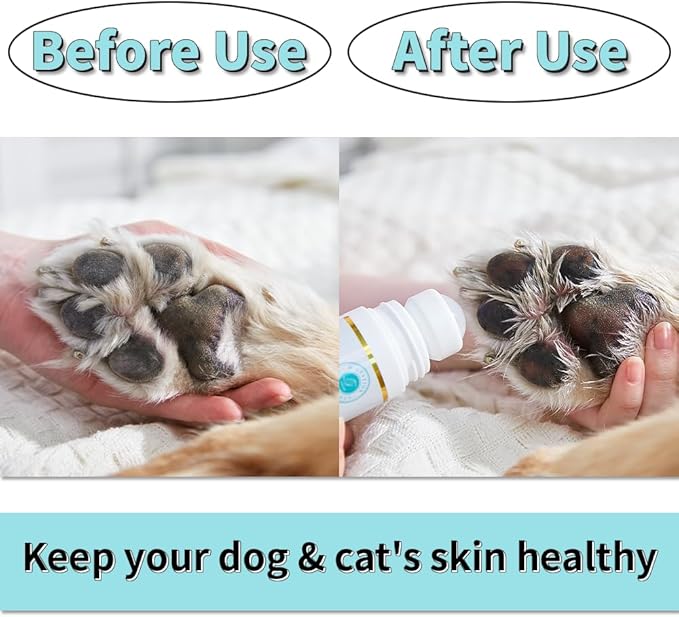 D-STATION PDRN Pet Skin Essence – Premium Abdomen & Bottom Paw Balm, Hydrates, Protects & Soothes Dry, Cracked Paws, Rough Skin & Calluses for Dogs & Cats, Gentle & Non-Irritating (2.87 oz)