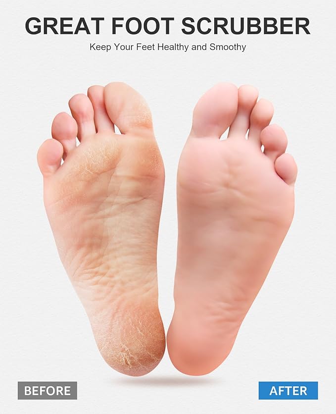 OTHWAY Non Slip Grassy Bathtub Mat : 25.6X13.4 inches Sturdy But Soft Bath Mat_Quick Drain Shower Floor Mat with Soft Bristles for Scrubbing Feet (Clear Green)