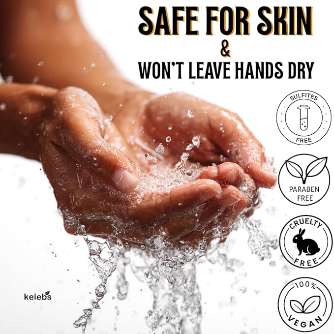 KELEBS 7 Big Dish Soap Bars | Citrus Essential Oil Formula | Natural Ingredients | Skin-Safe | Non-Toxic | Plastic-Free Packaging | Value Pack