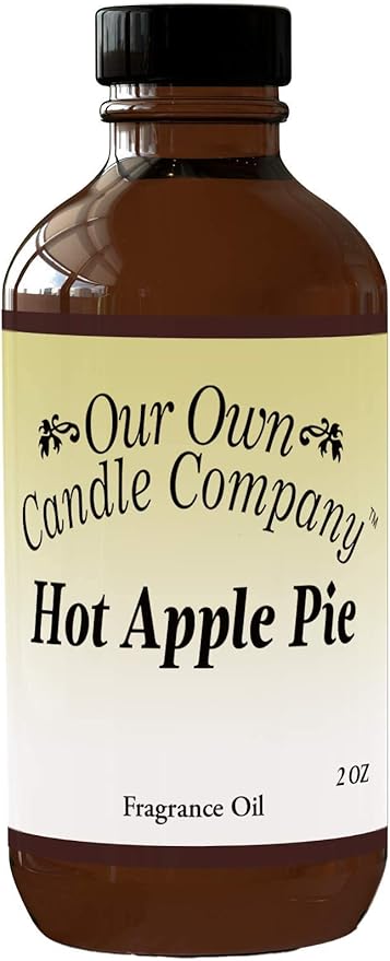 Our Own Candle Company - Apple Pie Scented, Premium Grade Home Fragrance Oil for Diffusers (2oz)