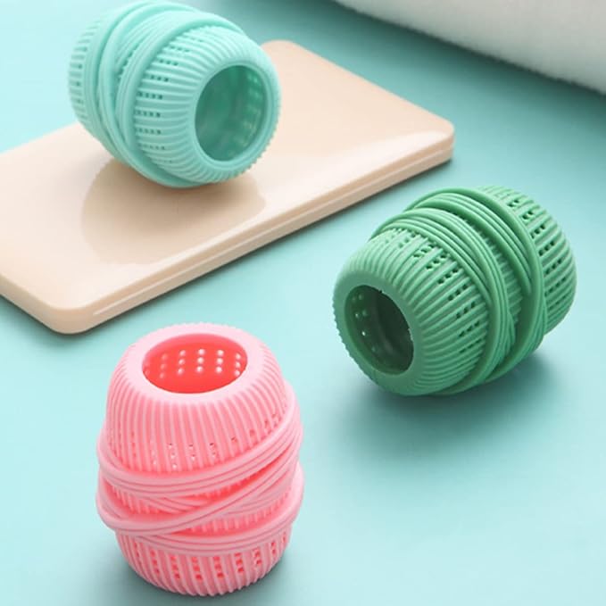 Alipis 3pcs Set Washing Machine Laundry Ball Laundry Balls Laundry Non scrubbing Washing Balls Laundry Ball Alternative pet Dryer Sponge Cleaning Ball Hair Removal