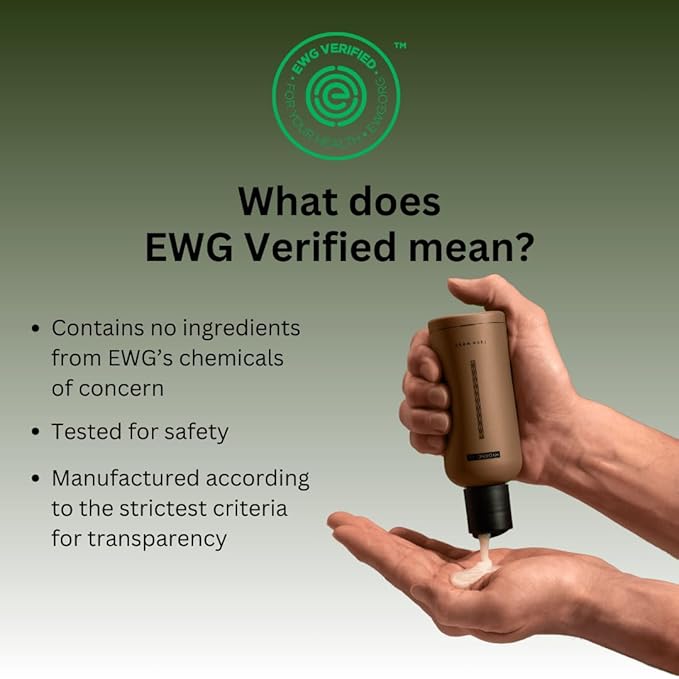 HygieneLab Face Moisturizer - EWG Verified, Unscented, Non-Greasy Hydration with Squalane, Aloe Vera, Ceramides & Hyaluronic Acid - 1.7 fl oz