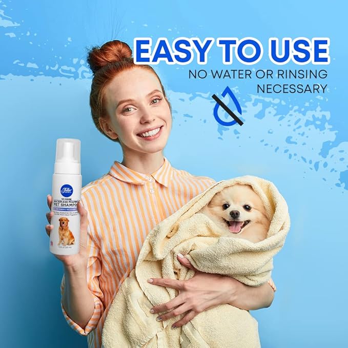 No-Rinse Waterless Foaming Pet Shampoo Refill (x6)