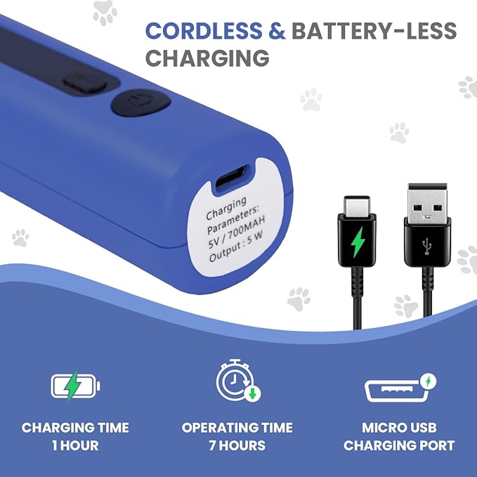 We Love Doodles Dog Nail Grinder & Dog Shampoo Bundle - Essential Grooming Kit for Dogs at Home, Electric Dog Nail Trimmers for Dogs, Shampoo for Matted Pet Hair, Sensitive Skin Shampoo for Puppies