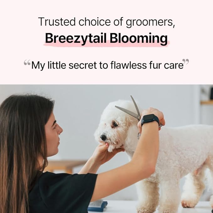 Breezytail Blooming Volumizing Mist, Loved by Top Korean Groomers, Adds Volume and Shine – Easy Breezy, Professional Care at Home (6.76 fl oz/200 ml)