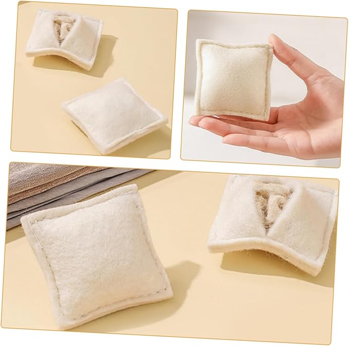 Alipis 3pcs Wool Anti-tangle Laundry Balls for Pet Hair Removal Reusable Lint Catchers Eco-friendly Wool Laundry Essentials for Washing Machine Dryer