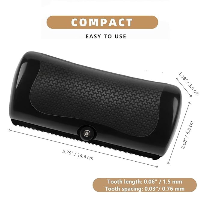 Deshedding Dog Brush, Deshedding Brush for Indoor Cats, Dogs, Effective Pet Hair Remover Comb for Short Long Hair, 2025 New Easy Clean Pet Grooming Tool for Shedding Control