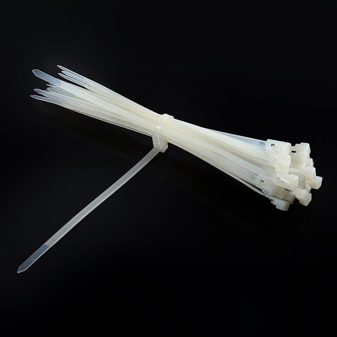 24 Pieces Lint Traps Stainless Steel (Never Rust) Washing Machine Lint Snare Traps, Washer Hose Lint Traps with 24 pcs Cable Ties