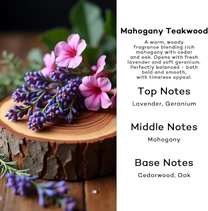 C Classy Car Air Freshener Hanging 2 Pack, Mahogany Teakwood Essential Oil Diffuser for C ar, Cute Air Fresheners, Long-Lasting Fragrance, Car Air Fresheners for Women & Men Gift, Made in USA