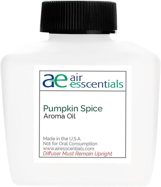 Pumpkin Spice Aroma Oil, Seasonal Essential Oil Blend for Diffusers & Scent Machines, Cozy Autumn & Holiday Fragrance, Cold-Air Diffuser Compatible, 100mL