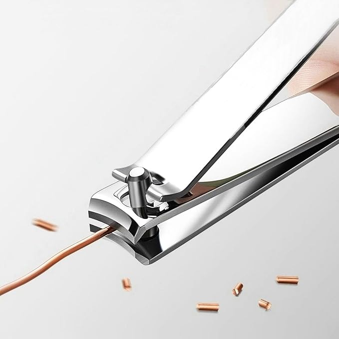 Nail Clippers Set Fingernail and Toenail Clipper Cutters, Manicure Pedicure Kit Professional Grooming Kits, Nail Care Tools with Travel Case