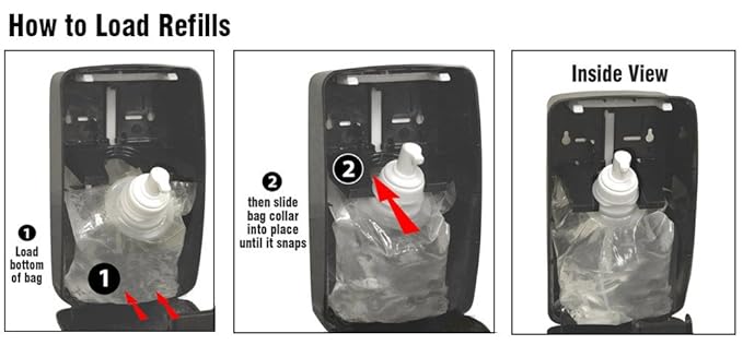 Health Guard 21310 Foaming Advanced Antibacterial Hand Soap, 1000 mL Refill Bag, Amber with Citrus Spice Scent (Pack of 4)