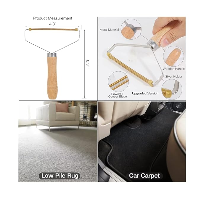 7‑in‑1 Pet Deshedding Tool, Dog Grooming Brush Set, Dog Brush Combo, Pet Deshedding Brush, Flea & Grooming Comb, Carpet & Bath Hair Remover