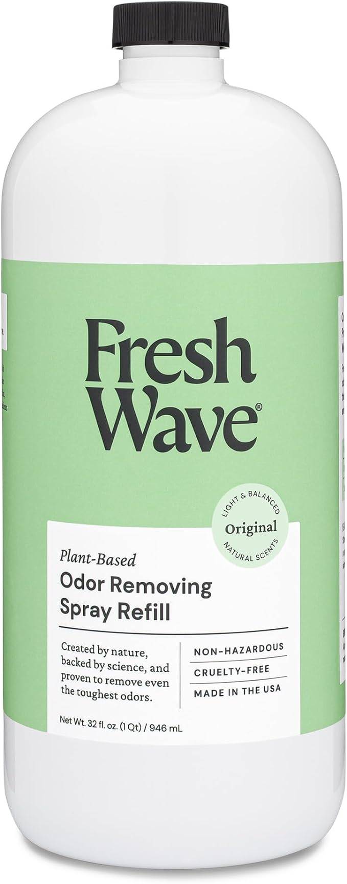Fresh Wave Original Scent Odor Eliminator Spray & Air Freshener Refill, 32 fl. oz.