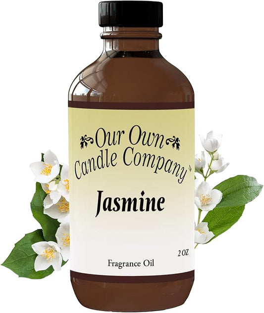 Our Own Candle Company - Jasmine Scented, Premium Grade Home Fragrance Oil for Diffusers (2oz)