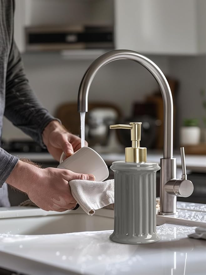 Bosilunlife Soap Dispenser (Grey)