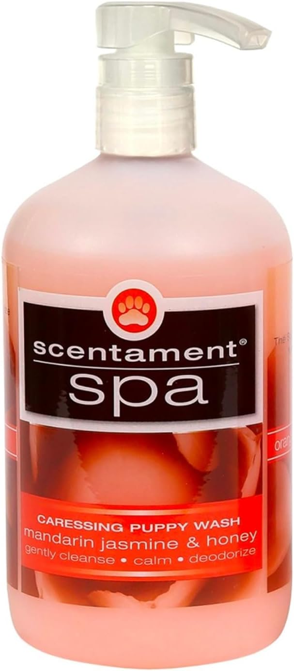 Best Shot Scentament Spa Caressing Puppy Wash, Mandarin Jasmine Honey, 16 oz