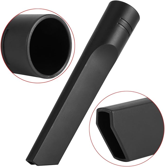 35mm/1.38in Vacuum Cleaner Nozzle, Vacuum Crevice Tool, Crevice Tool Vacuum Attachment, Home Vacuum Cleaner Accessories Flat Seam Nozzle Suction (Length 8.27in)