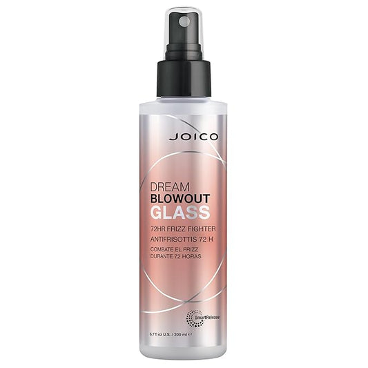Joico Dream Blowout Glass 72-Hour Frizz Fighter | Humidity Control | Glass-Like Shine | Hydrate & Smooth | For Most Hair Types | 6.7 Fl Oz
