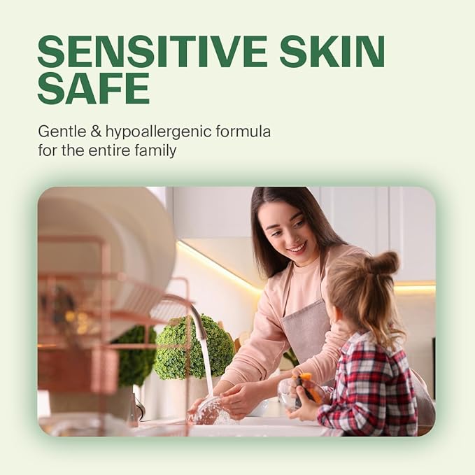 Fuwa3e Pineapple Enzyme Natural Dish Soap Tropical Pineapple Scent - 16.9oz 3 Pack - 99% Plant Based Dish Liquid - Hypoallergenic Dish Soap from Discarded Pineapple Peels