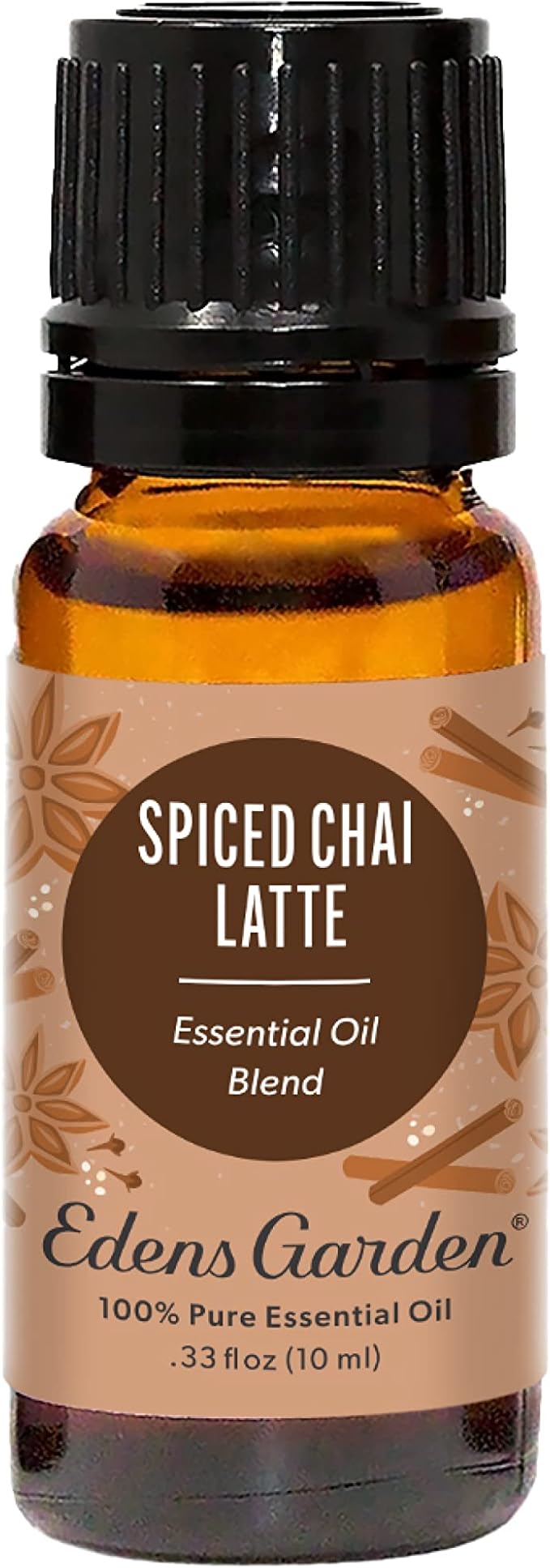 Edens Garden Spiced Chai Latte Essential Oil Blend- 100% Pure Premium Grade, Undiluted, Natural, Therapeutic, Aromatherapy, The Best for Diffusing, Candle, Laundry, Humidifiers 10 ml (.33 fl oz)