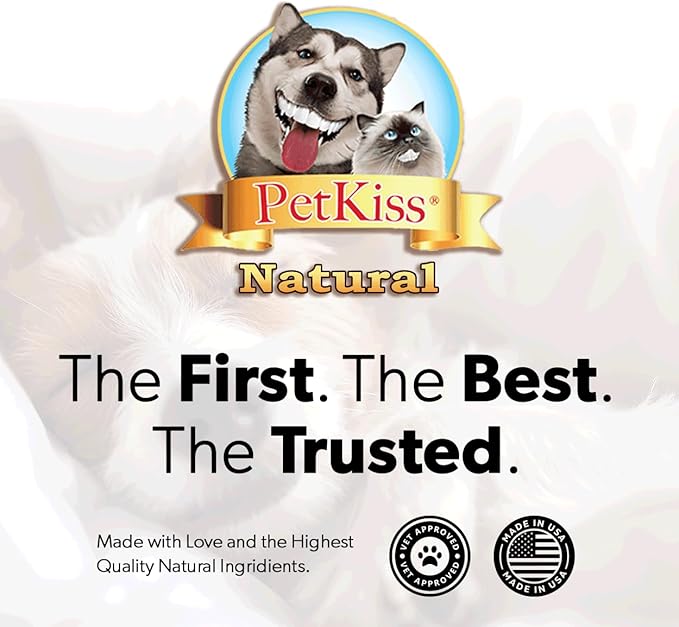 Pet Kiss Plaque and Tartar Water Additive Oral Care for Pets, 1-Gallon