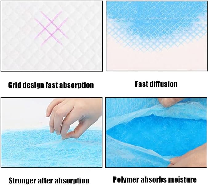 40 Count Dog Pee Pads Extra Large,36"x36"Pee Pads for Dogs Absorbent & Leak-Proof,Disposable Pet Training and Puppy Pads for Cats Dogs Rabbit