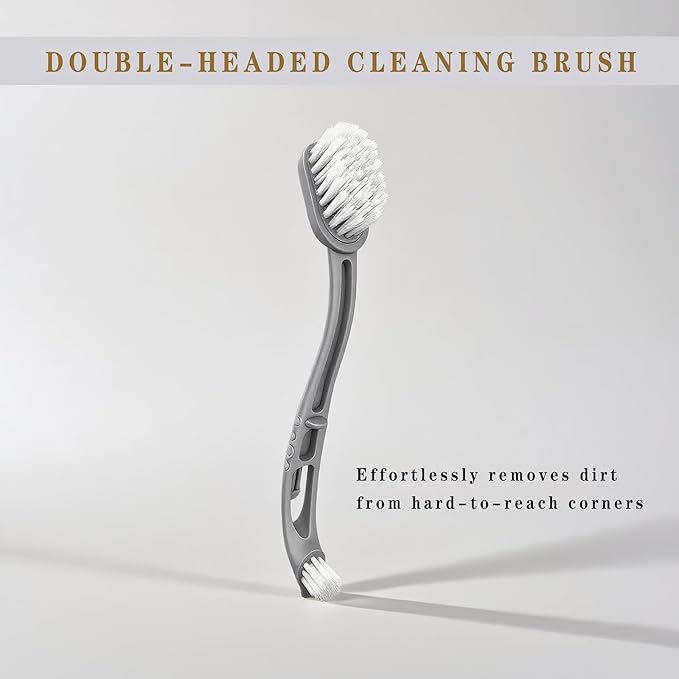 5-Piece Bird Cage Cleaning Brush Tool Set, Bird Cage Cleaner, Pet Cage Cleaning Kit, Suitable for Bird Cages, Rabbit Cages, Hamster Cages, Parrot Cages, and Other Small Pet Cage Accessories