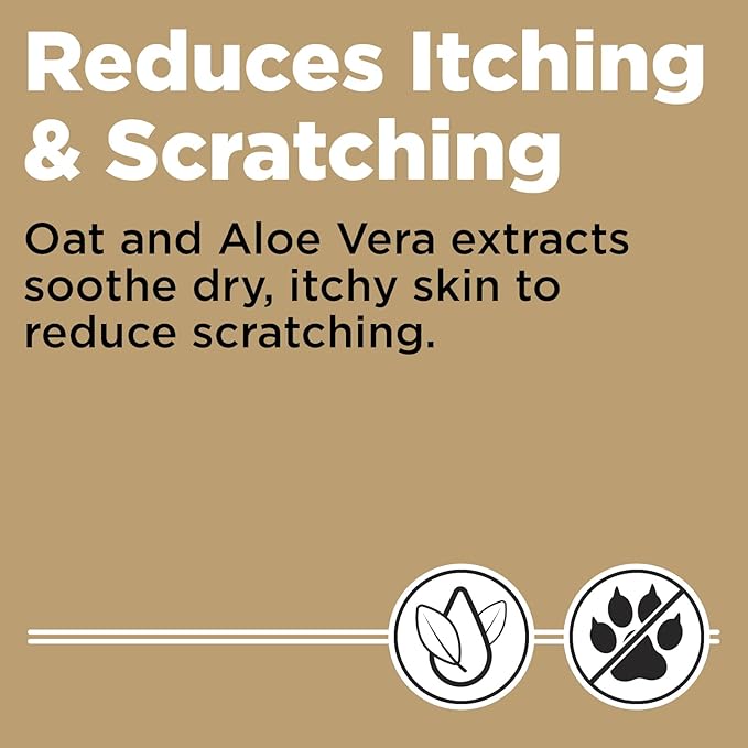 All Natural Soothing Oatmeal Dog Shampoo (for Itchy Skin)