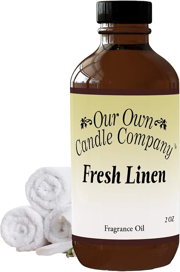 Our Own Candle Company - Fresh Linen Scented, Premium Grade Home Fragrance Oil for Diffusers (2oz)