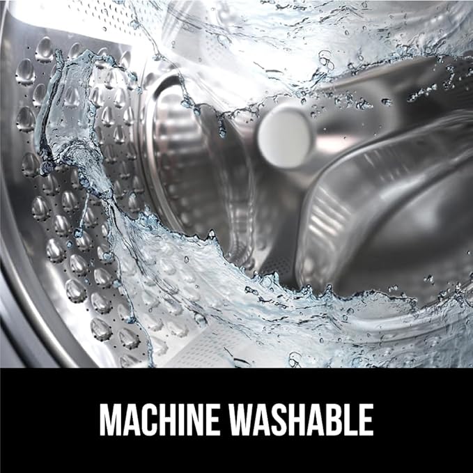 GORILLA GRIP Patented Bath Tub Shower Mat, Machine Washable Bathtub Floor Liner Mats, Suction Cups and Drain Holes to Keep Tubs Clean, Soft on Feet, Bathroom Essentials, 35x16 Inch, Sky Blue Opaque