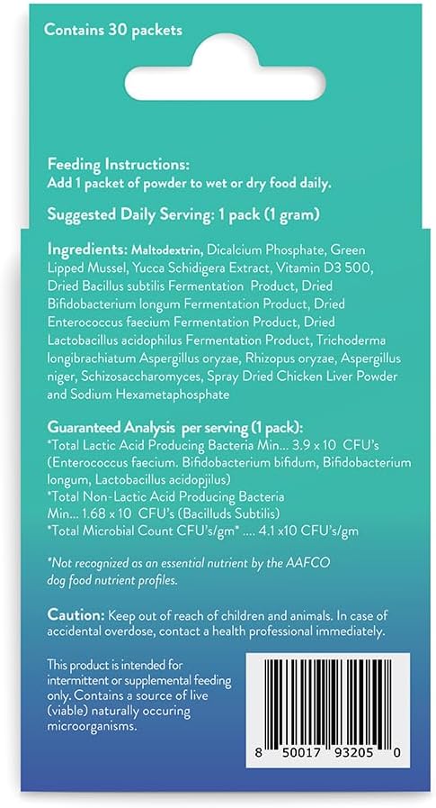 ProBesties Complete Oral Care for Small Dogs, Probiotic Food Topper for Dental Care, Bad Breath Treatment for Dogs, Dog Breath Freshener & Perio Support, Dog Bad Breath Eliminator