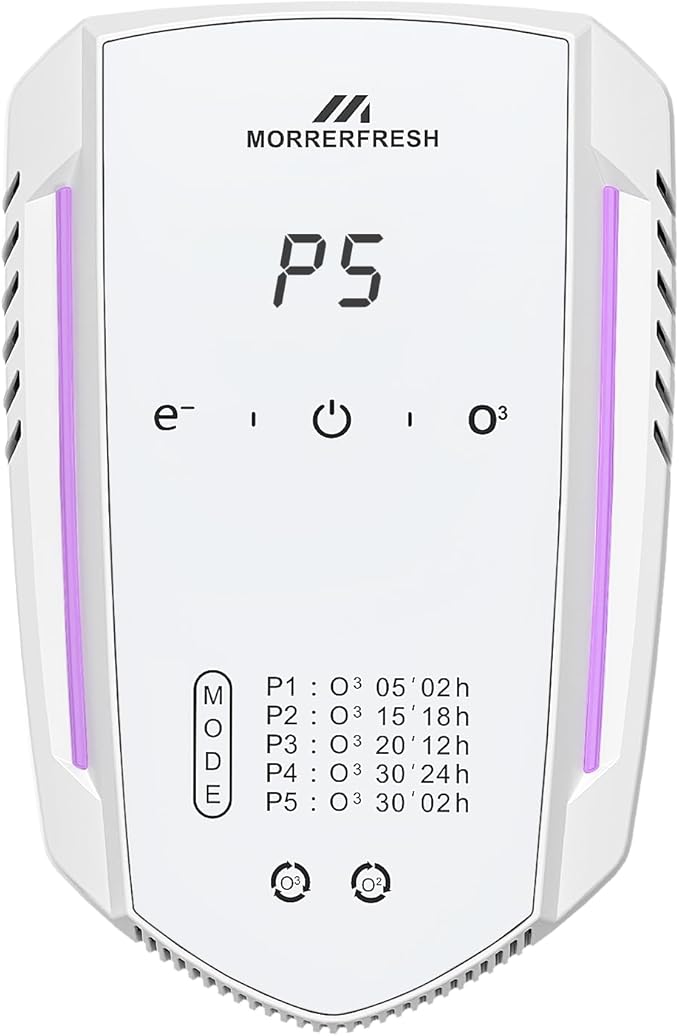 Cat Litter Deodorizer – 99% Odor Eliminator for Strong Pet Odors, Plug In Negative Ion Air Purifier for Litter Box, Home, Kitchen, Bathroom, Ozone-Free & Quiet Portable (XL)